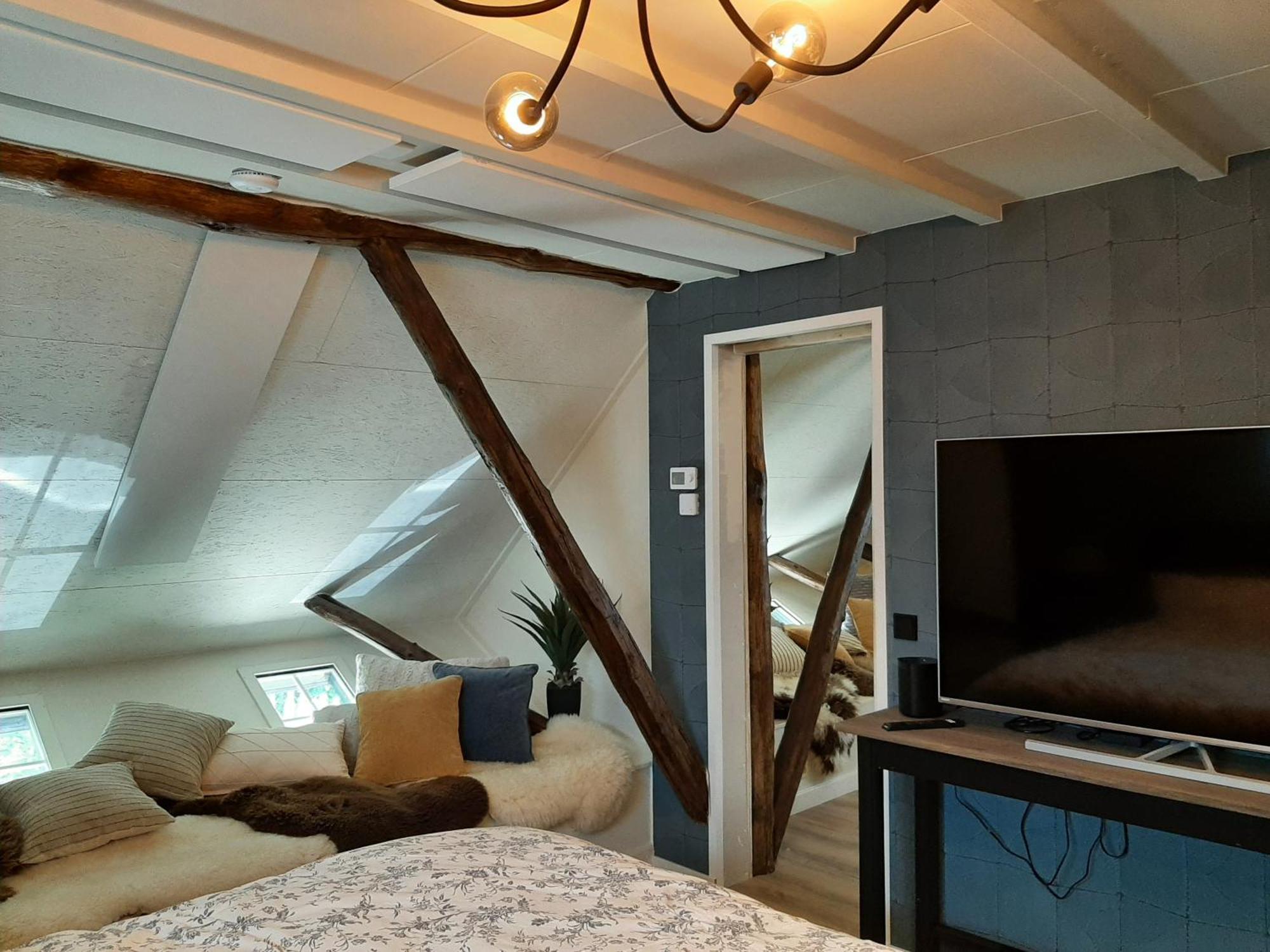 Loft De Hooizolder Met Sauna Bij Te Boeken Gees Buitenkant foto